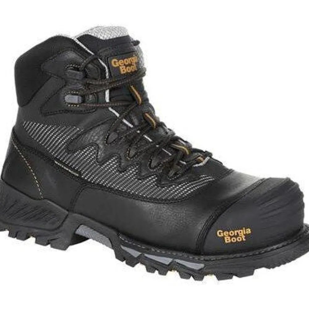Women Georgia Men's Rumbler 6" Comp Toe WP Hiker Work Boot- - GB00311