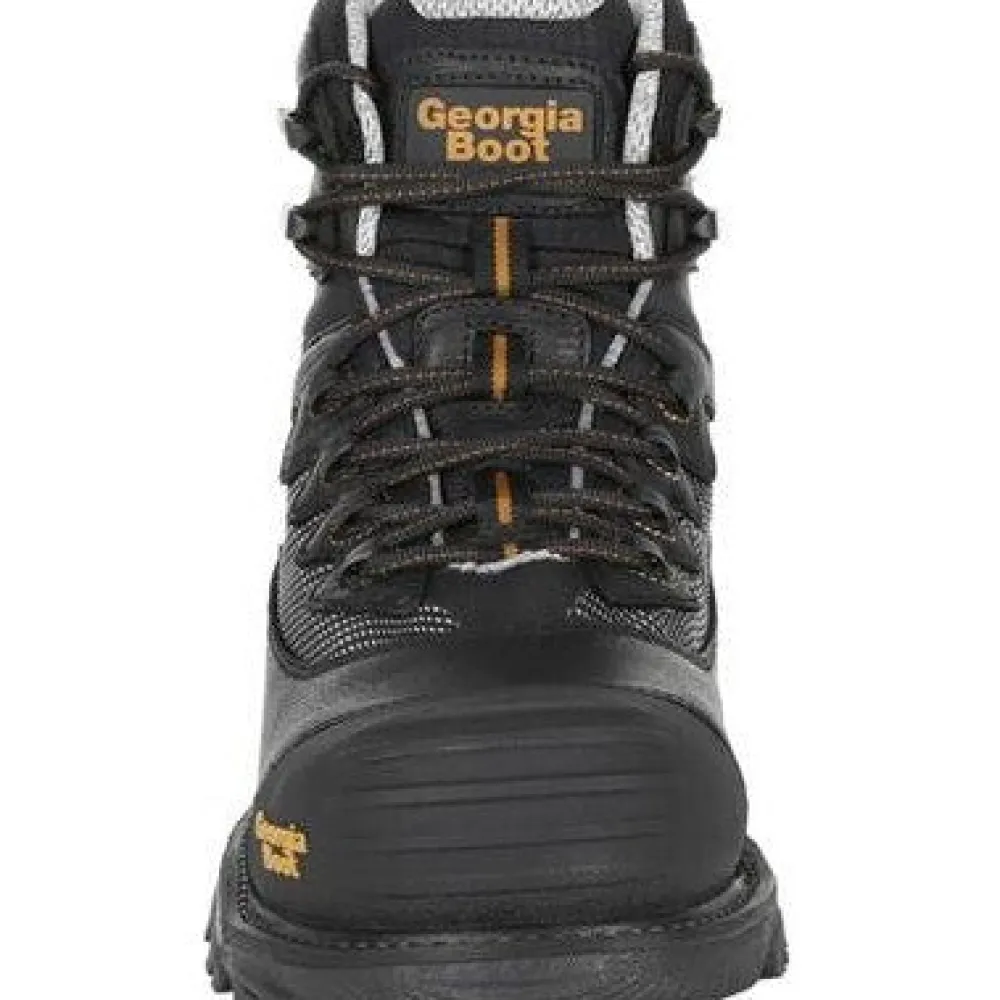 Women Georgia Men's Rumbler 6" Comp Toe WP Hiker Work Boot- - GB00311
