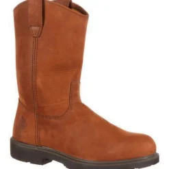 Women Georgia Men's Stl Toe Static Dissipative Wellington Work Boot - G4673