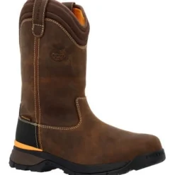 Women Georgia Men's TBD 11" Soft Toe WP Wellington Pull On Work Boot -- GB00598