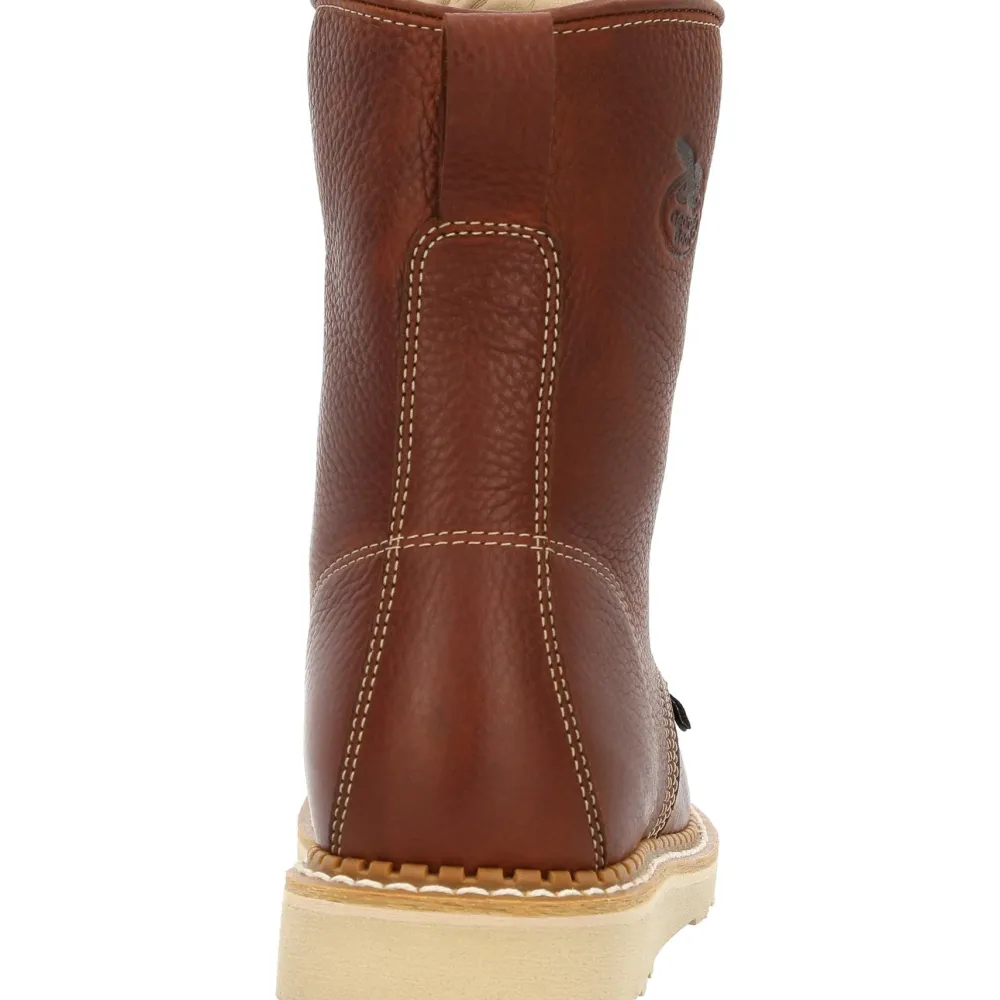 Georgia Men's Wedge 8" Moc Toe USA Made Work Boot - - GB00480
