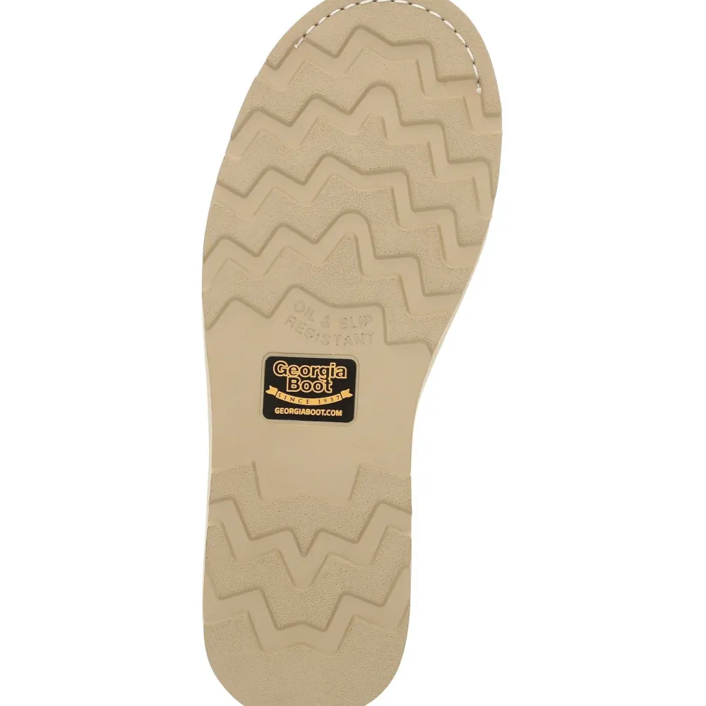 Georgia Men's Wedge 8" Moc Toe USA Made Work Boot - - GB00480