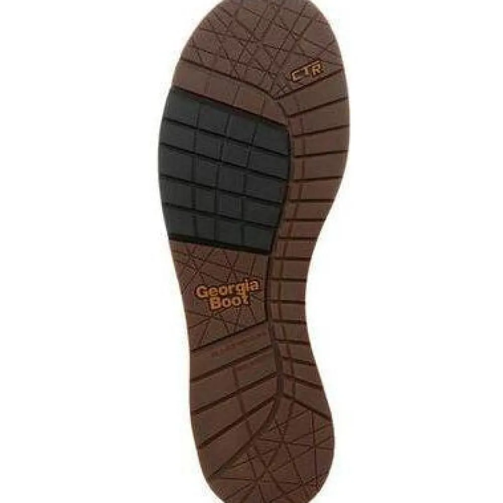 Women Georgia Men's Wedge Chelsea Soft Toe WP Wedge Work Boot - - GB00352