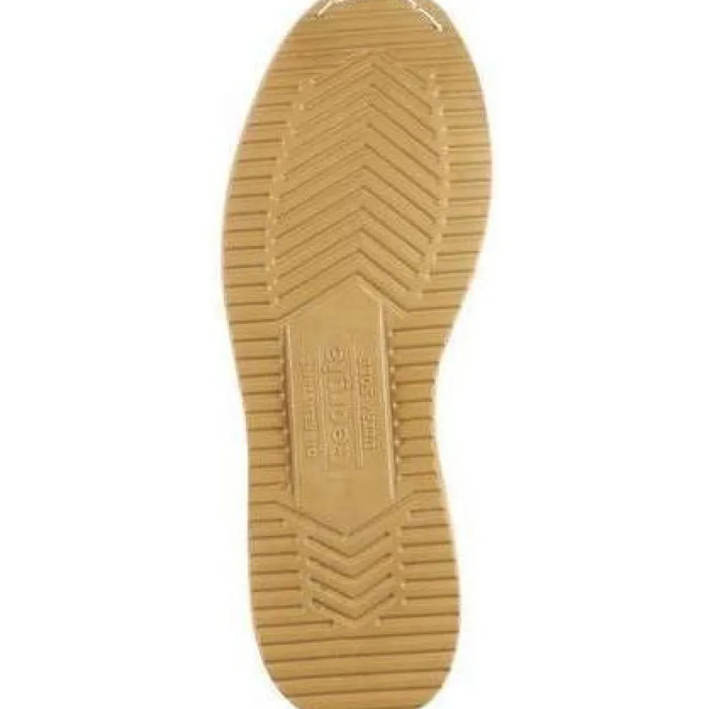 Women Georgia Men's Wedge Wellington Work Boot - Brown - G5153