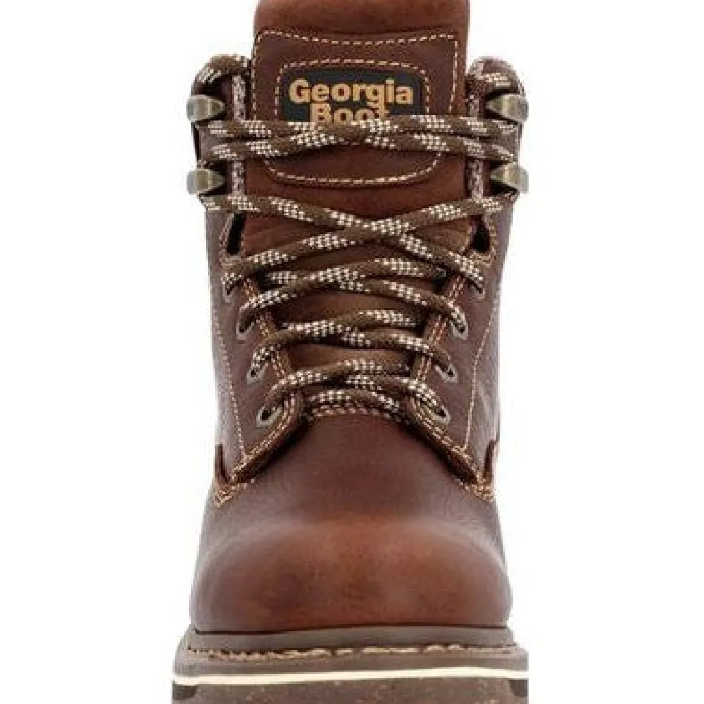 Georgia Women's Amp Lt Edge 6" WP Alloy Toe Work Boot -- GB00515