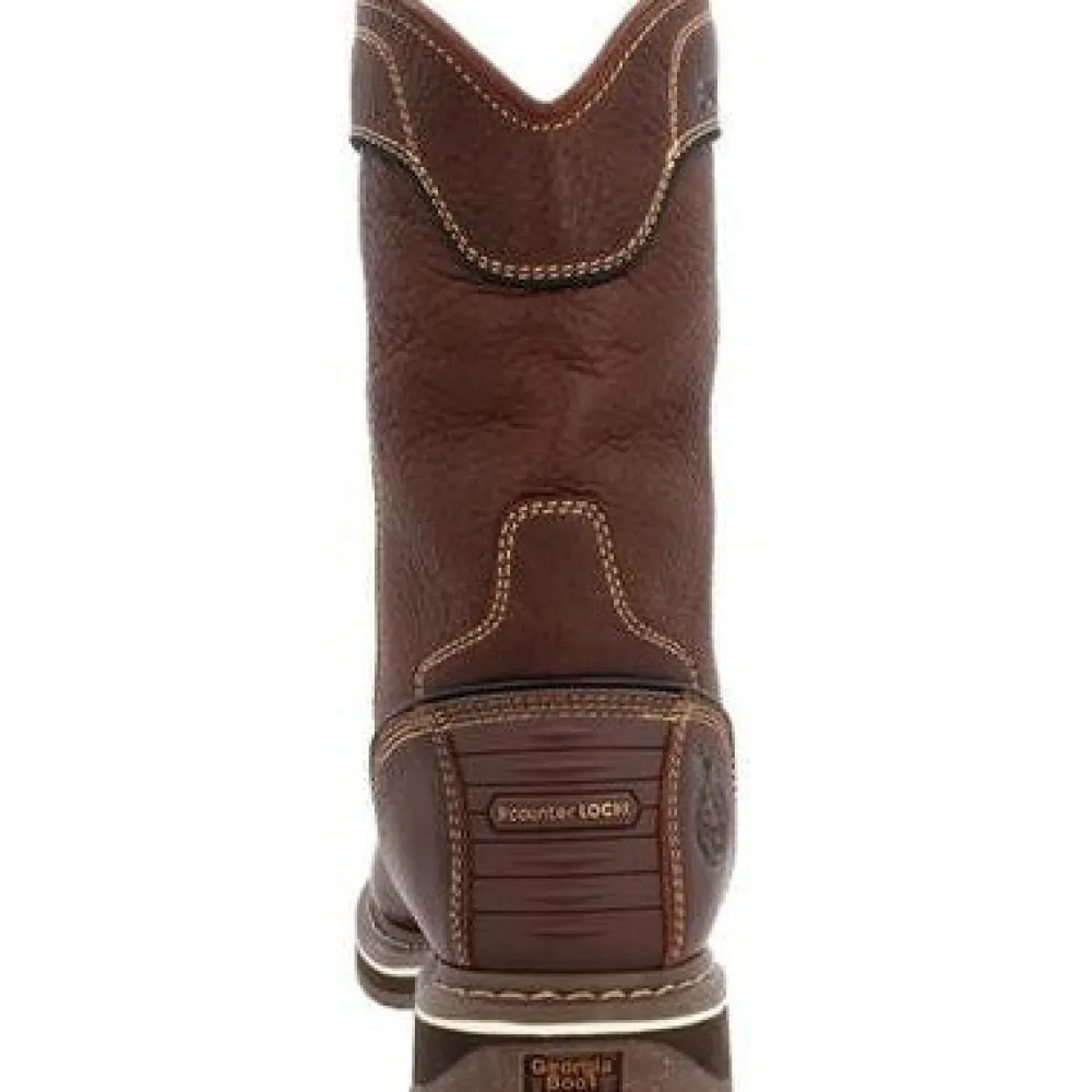 Georgia Women's Amp Lt Edge 10" WP Pull On Work Boot -- GB00516