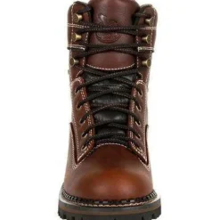 Women Georgia Women's AMP LT Logger Alloy Toe WP Work Boot - - GB00428