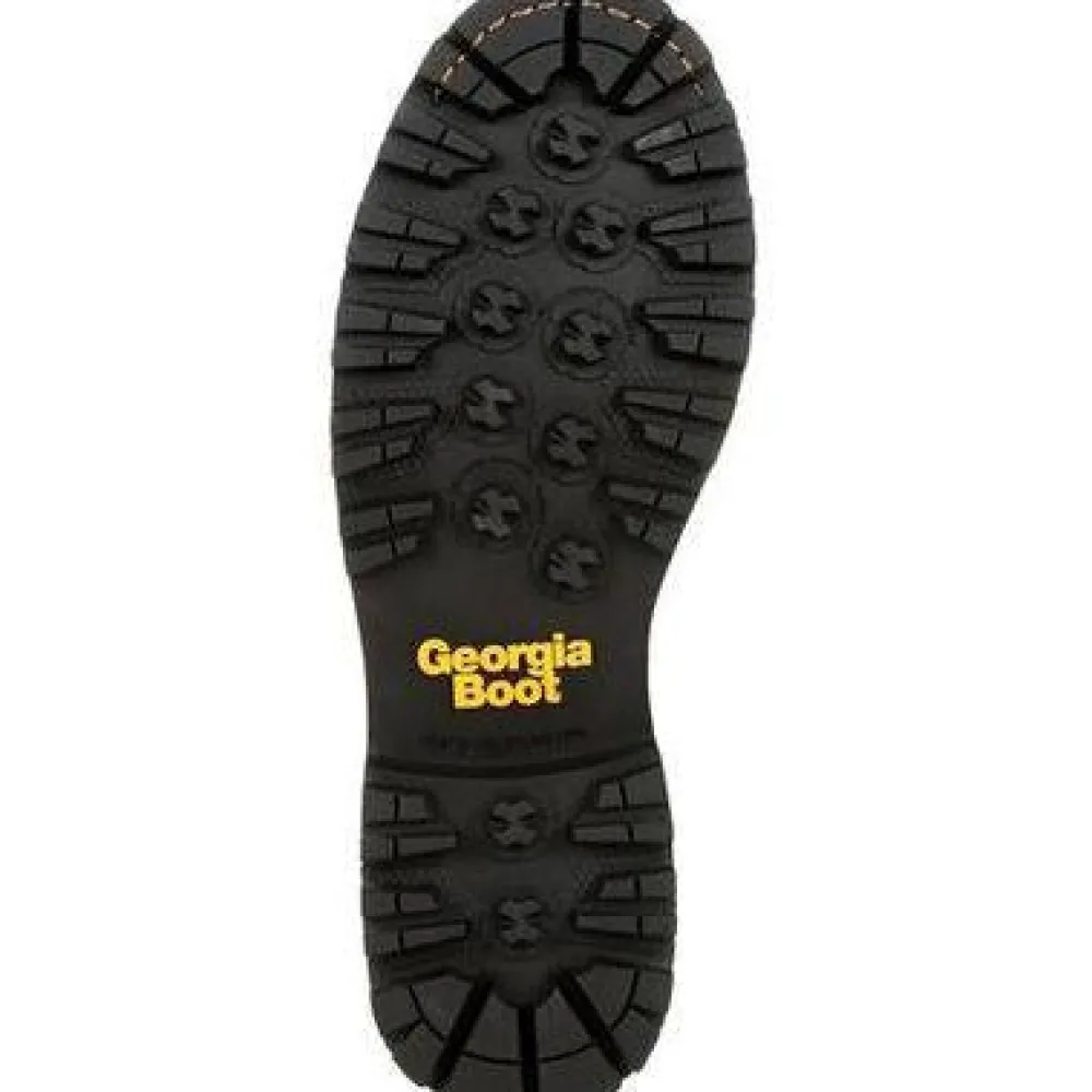 Women Georgia Women's AMP LT Logger WP Low Heel Work Boot - - GB00427
