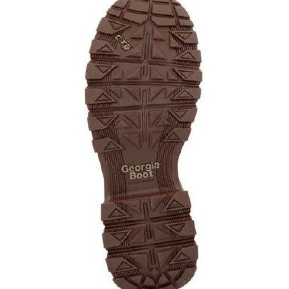 Women Georgia Women's Eagle Trail 10" Soft Toe WP Pull On Work Boot -- GB00645