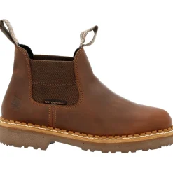 Women Georgia Women's Giant Revamp 5" WP Pull-On Chelsea Boot - GB00432