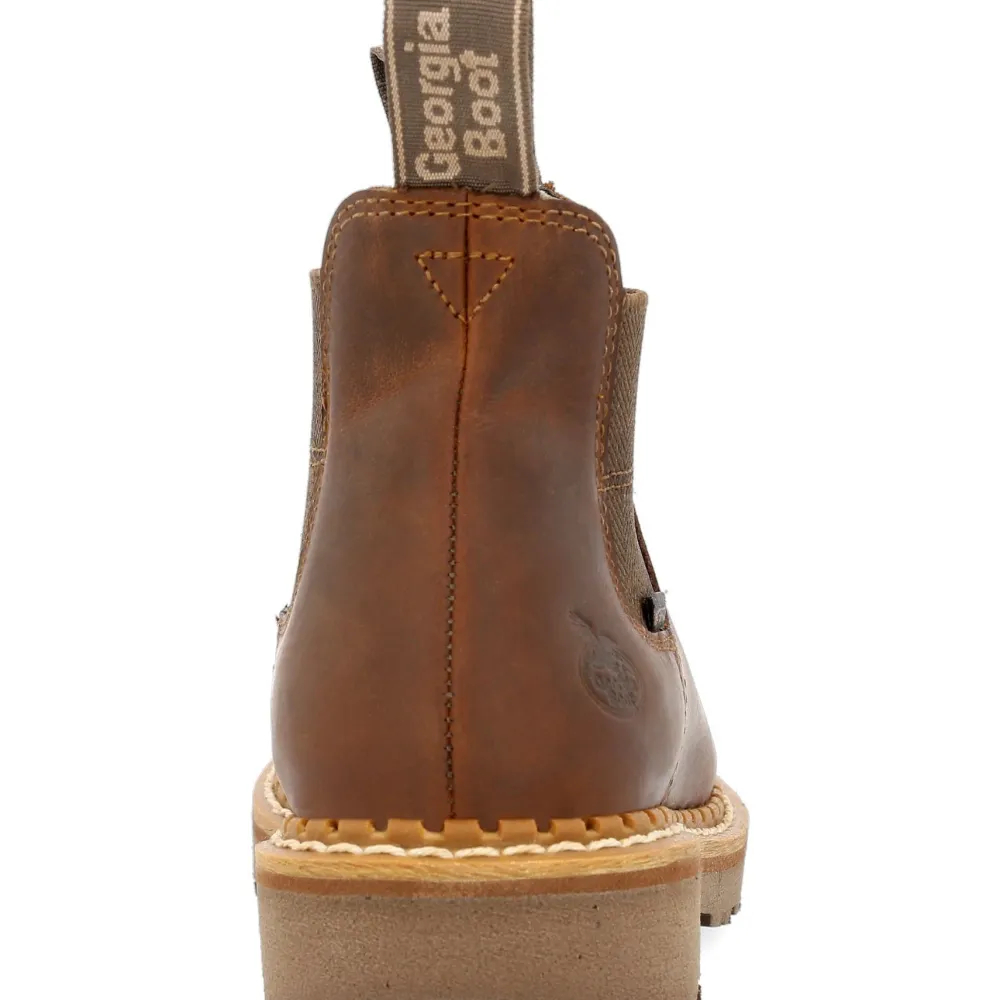Women Georgia Women's Giant Revamp 5" WP Pull-On Chelsea Boot - GB00432