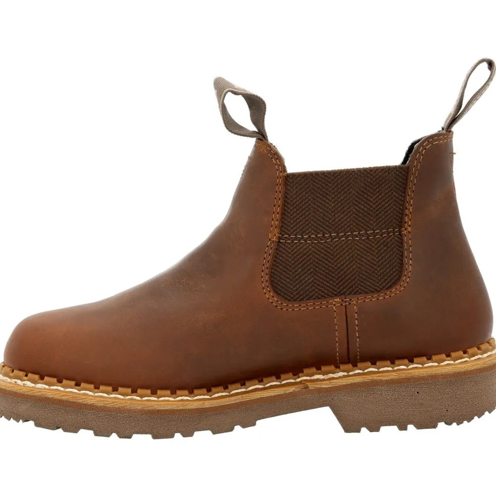 Women Georgia Women's Giant Revamp 5" WP Pull-On Chelsea Boot - GB00432