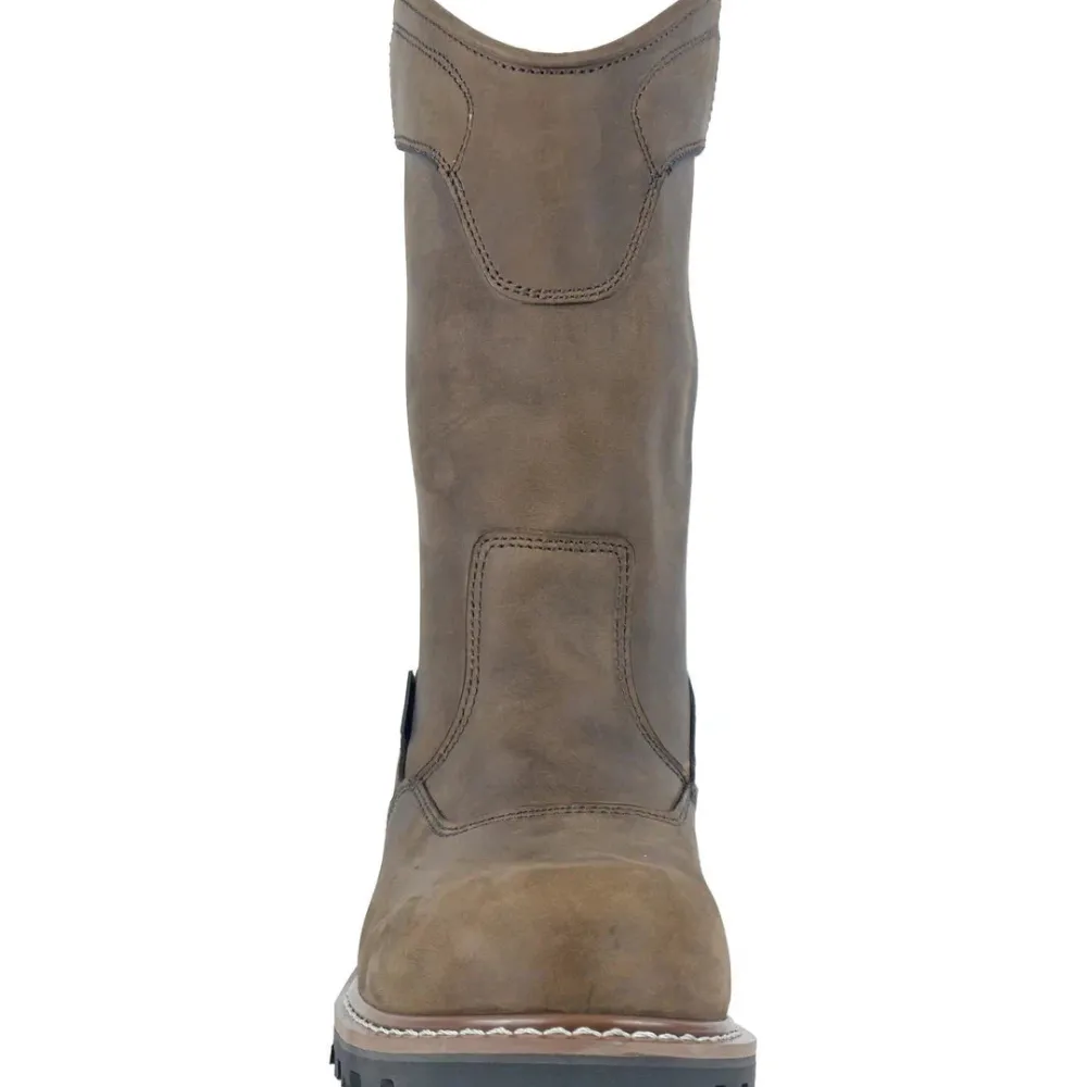 Hoss Men's Buford Composite Toe WP Pull On Logger Duty Boot - 90211
