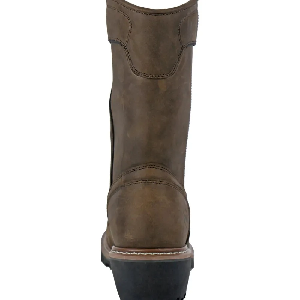 Hoss Men's Buford Composite Toe WP Pull On Logger Duty Boot - 90211
