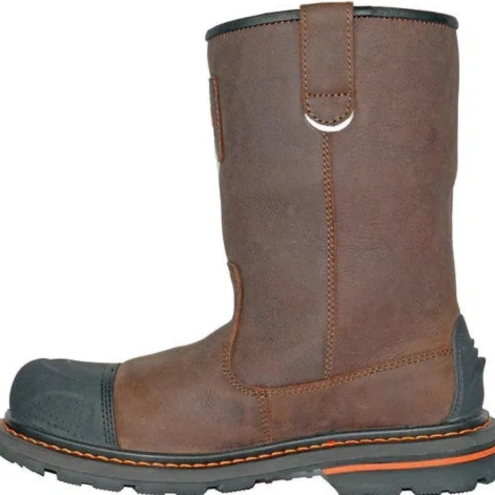 Women Hoss Men's Cartwright II Soft Toe Waterproof Wellington Work Boot - 90216