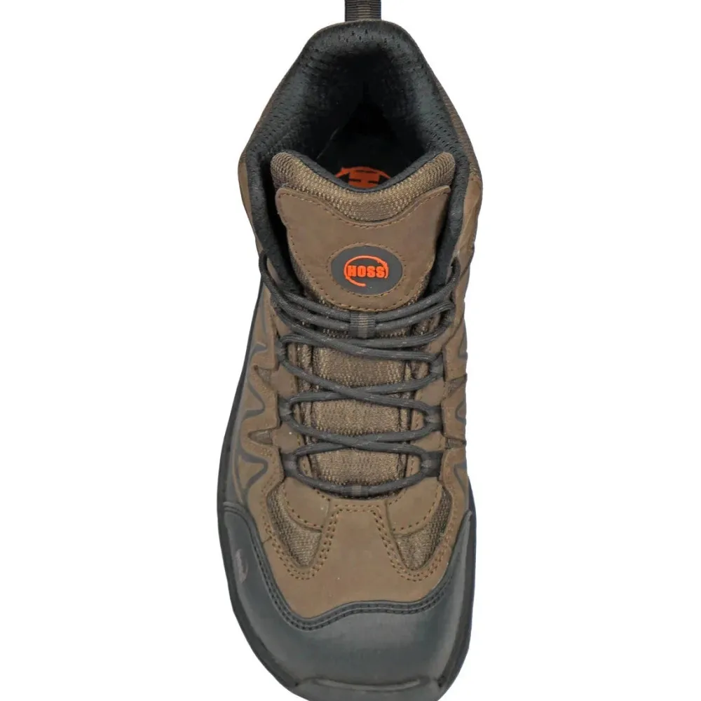 Hoss Men's Eric Hi Aluminum Toe Slip Resist Work Shoe - 50239