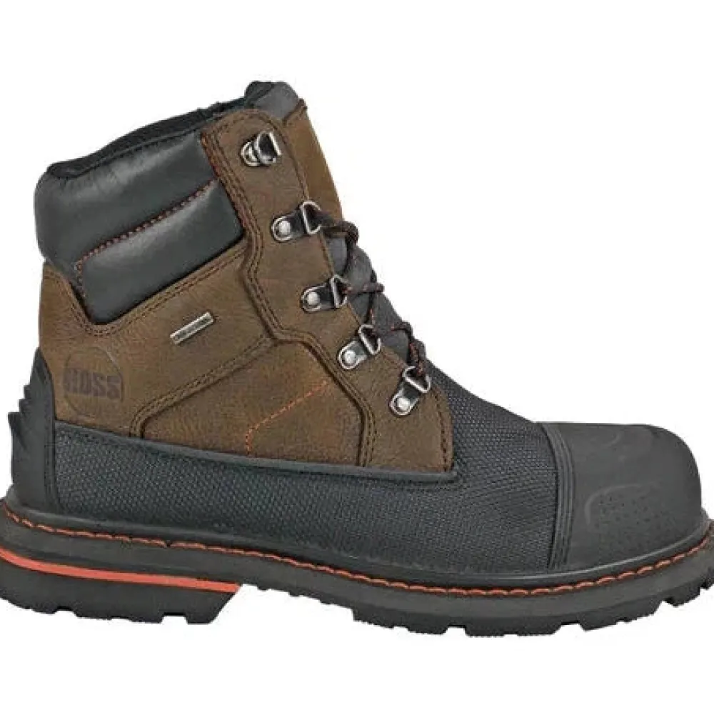 Hoss Men's K-Tough 6" Composite Toe Waterproof Puncture Resistant Duty Boot - 62705