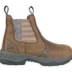 Hoss Men's Old Glory Composite Toe Slip Resistant Shoe - 50411