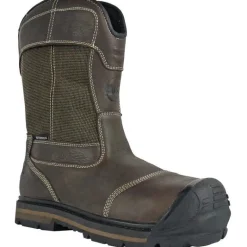 Women Hoss Men's Ranger Composite Toe Waterproof Pull On Wellington Work Boot - 90690