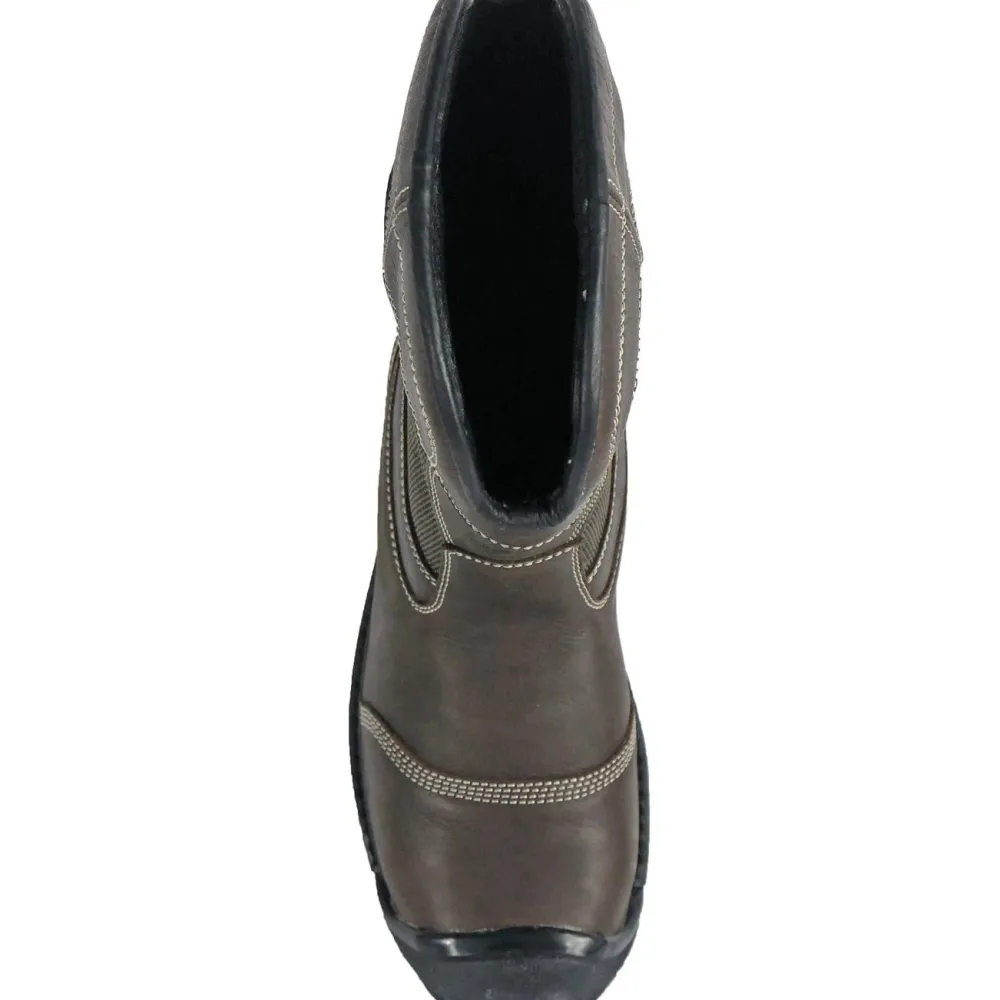 Women Hoss Men's Ranger Composite Toe Waterproof Pull On Wellington Work Boot - 90690