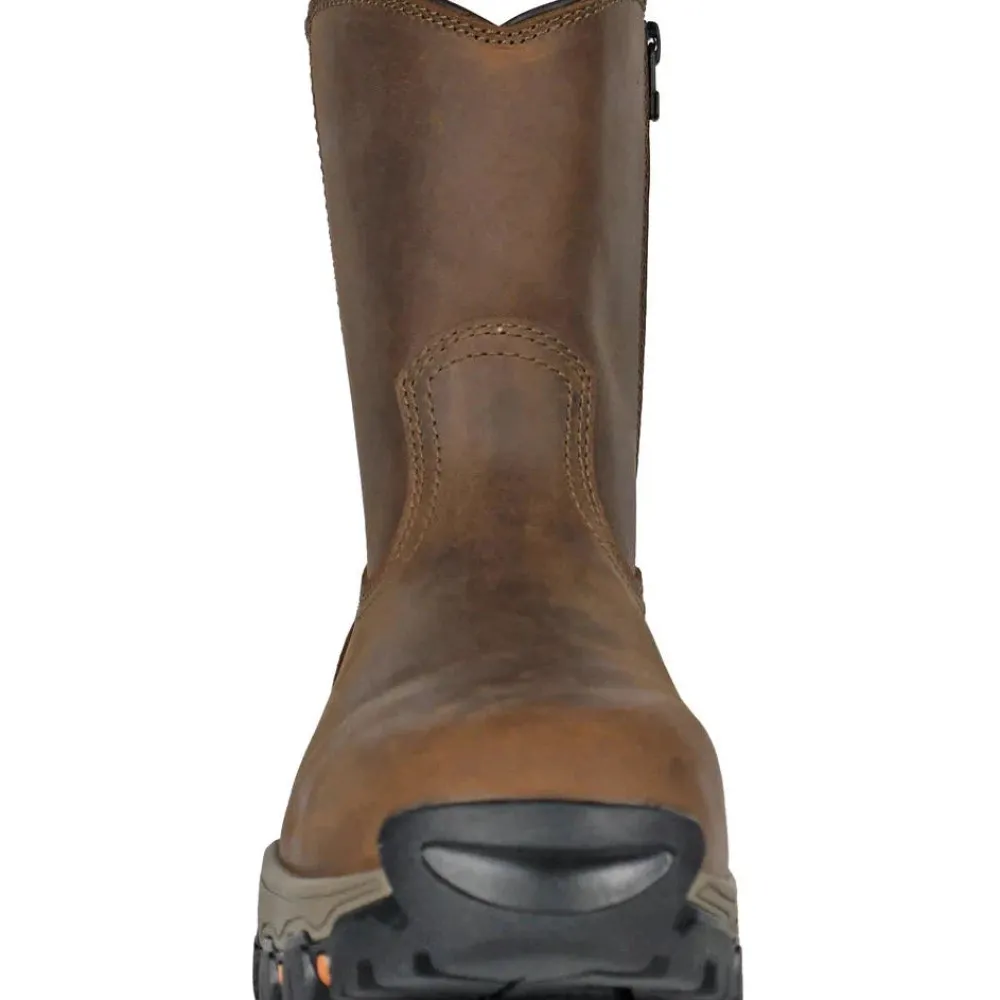 Women Hoss Men's Recon Composite Toe WP Slip Resistant Wellington Work Boot - 84012