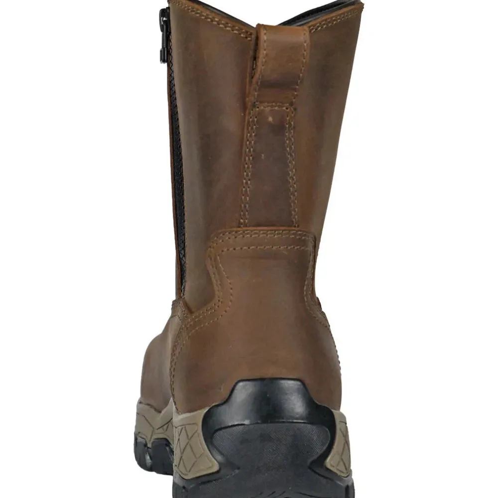 Women Hoss Men's Recon Composite Toe WP Slip Resistant Wellington Work Boot - 84012
