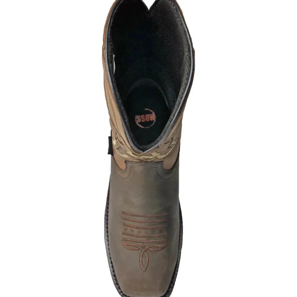 Hoss Men's Showdown Comp Toe Waterproof Moisture Wicking Western Boot - 92042