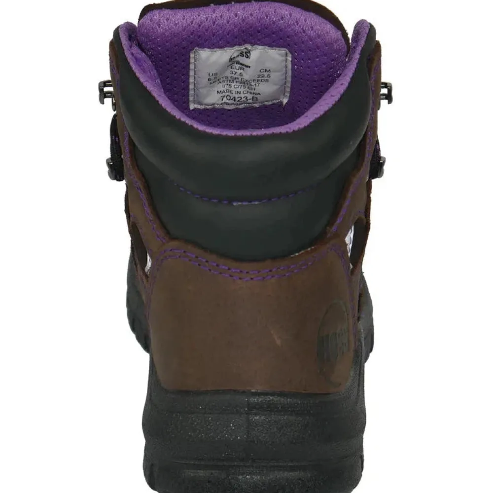 Hoss Women's Lily 6" Steel Toe Waterproof Slip Resistant Boot - 70423