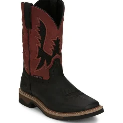 Women Justin Men's Bolt 11" Comp Toe Western Work Boot -- SE4117