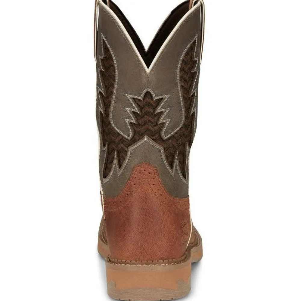 Justin Men's Bolt 11" Nano Comp Toe Western Work Boot -- SE4111
