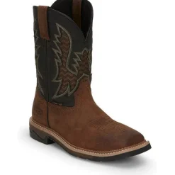 Justin Men's Bolt 11" Nano CT Western Work Boot -- SE4113