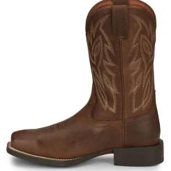 Justin Men's Canter Steel Toe Slip Resist Western Work Boot -- SE4510