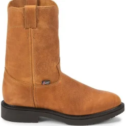 Justin Men's Conductor 10" Slip Resist Made In USA Work Boot -- 4762