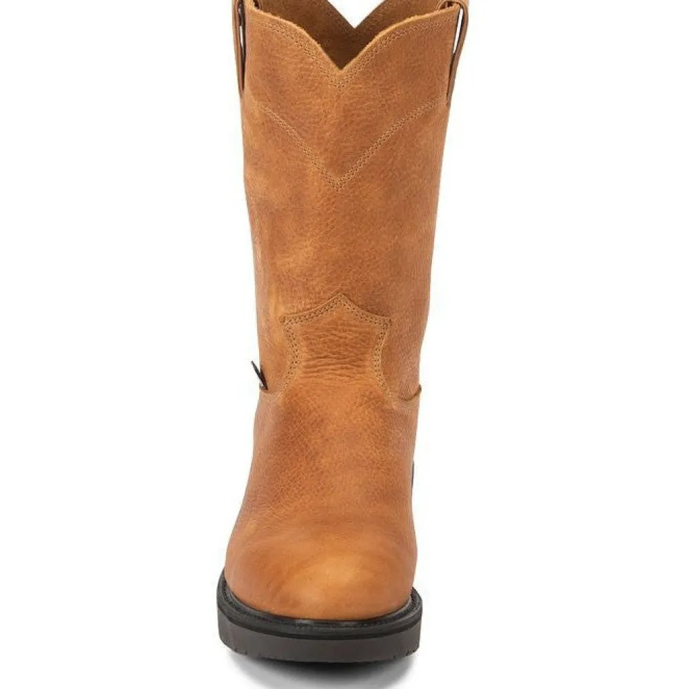 Justin Men's Conductor 10" Slip Resist Made In USA Work Boot -- 4762