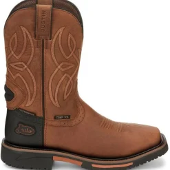 Justin Men's Dallen 11" Nano Comp Toe Western Work Boot -- SE4215
