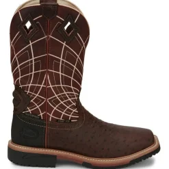 Justin Men's Derrickman 12" Comp Toe Western Work Boot -- SE4835