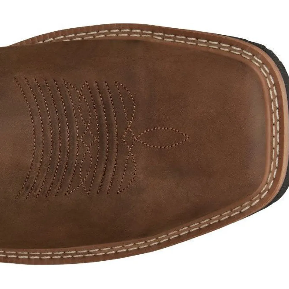 Justin Men's Derrickman 11" WP Steel Toe Western Work Boot -- SE4972