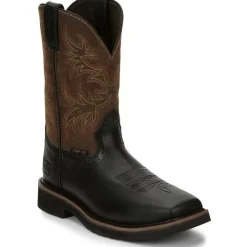 Justin Men's Driller 11" CT Wesetrn Work Boot -- SE4818