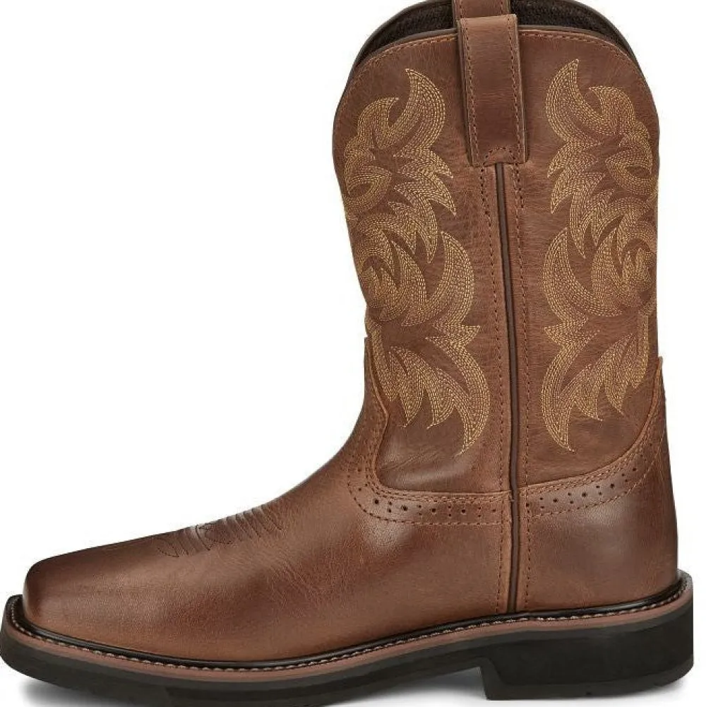 Justin Men's Handler 11" CT Western Work Boot -- SE4824