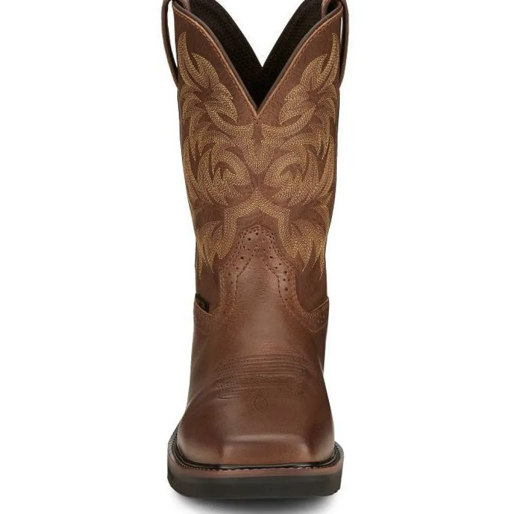 Justin Men's Handler 11" CT Western Work Boot -- SE4824