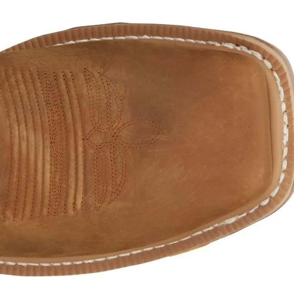 Justin Men's Montana 11" Nano Comp Toe Western Work Boot- - CR2124