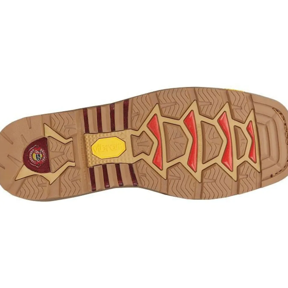 Justin Men's Montana 11" Nano Comp Toe Western Work Boot- - CR2124