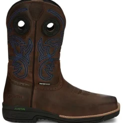 Justin Men's Nitread 11" Nano Comp Toe Western Work Boot -- CR3204