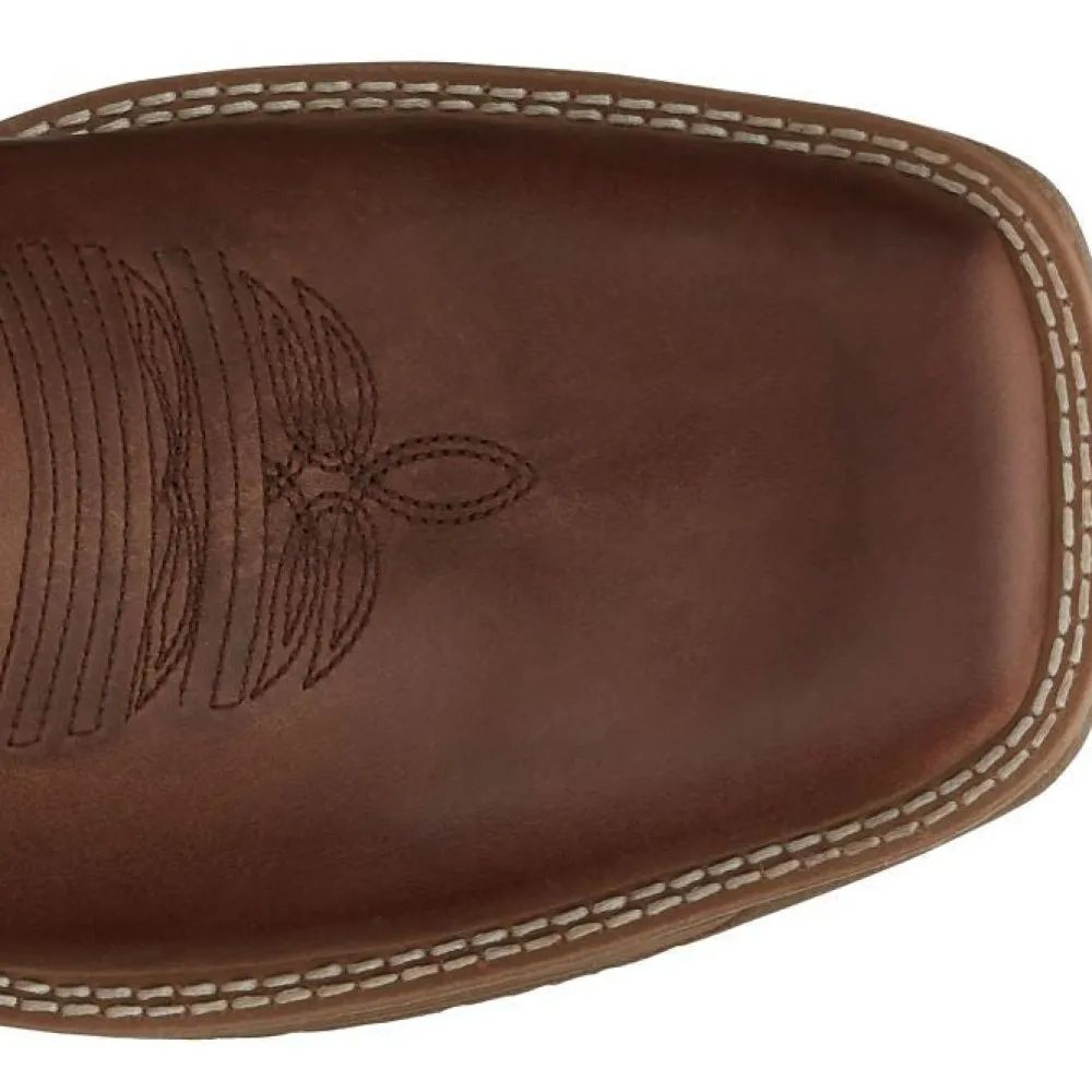 Justin Men's Nitread 11" Square Toe WP Western Work Boot -- CR3200
