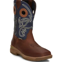 Justin Men's Nitread 11" Square Toe Western Work Boot -- CR3206