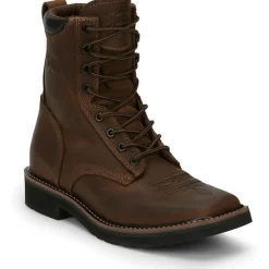 Justin Men's Pulley 8" Lace Western Work Boot -- SE681