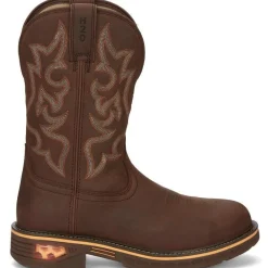 Justin Men's Resistor 11" Comp Toe WP Western Work Boot- - CR4008