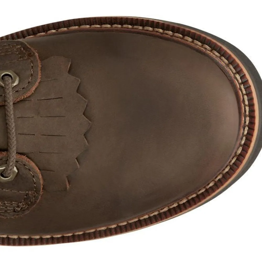 Justin Men's Rivot 8" WP Lace Up Western Work Boot -- OW440
