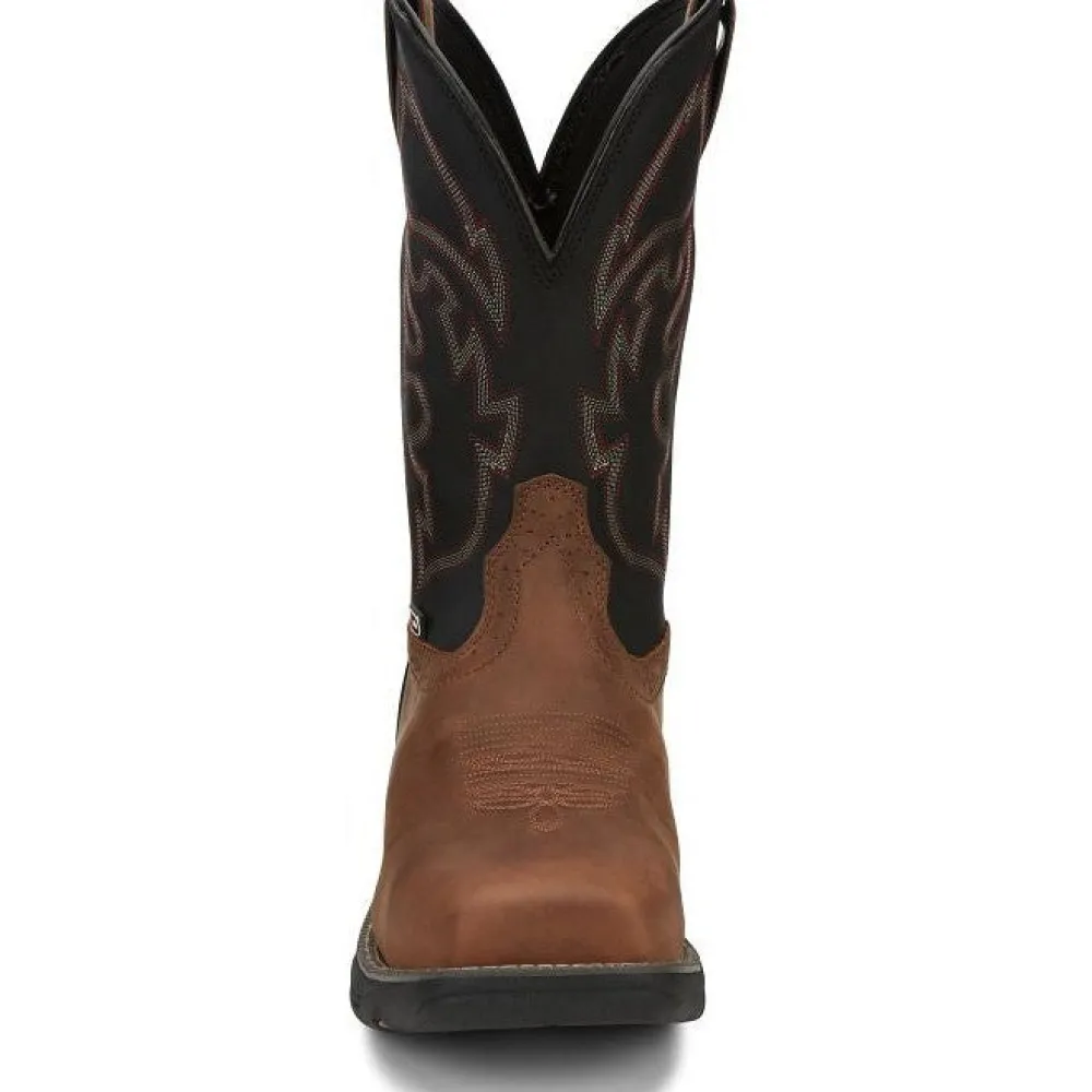 Justin Men's Rush 11" Comp Toe Western Work Boot -- WK4337