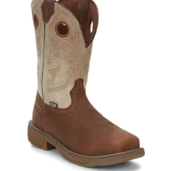 Justin Men's Rush 11" Comp Toe Western Work Boot -- WK4338